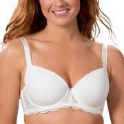 Trofe Julia Padded Bra BH Vit polyamid C 95 Dam