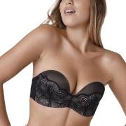 Wonderbra BH Refined Glamour Ultimate Strapless Bra Svart B 75 Dam