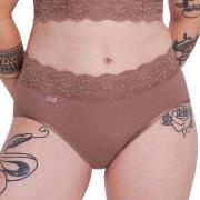 Sloggi Trosor 2P Romance Midi Mörkrosa 48 Dam