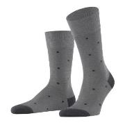 Falke Strumpor Dot Socks Grå bomull Strl 47/50 Herr