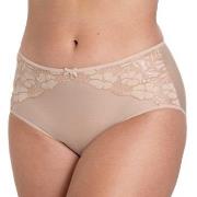 Miss Mary Jacquard and Lace Panty Trosor Beige 56 Dam
