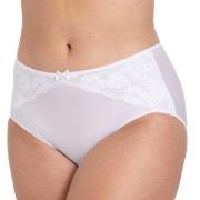 Miss Mary Jacquard and Lace Panty Trosor Vit 40 Dam