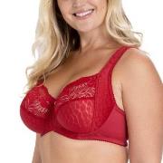 Miss Mary Jacquard And Lace Underwire Bra BH Röd C 80 Dam