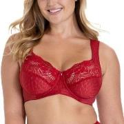 Miss Mary Jacquard And Lace Underwire Bra BH Röd G 95 Dam