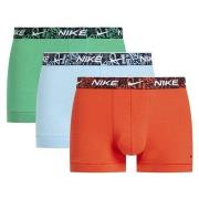 Nike Kalsonger 3P Everyday Essentials Cotton Stretch Trunk Orange bomu...