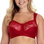 Miss Mary Lovely Lace Support Soft Bra BH Röd C 90 Dam