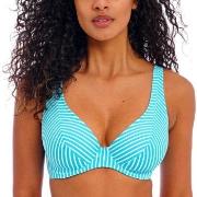 Freya Jewel Cove UW High Apex Bikini Top Turkos Mönster F 65 Dam