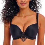 Freya BH Loveland UW Moulded Plunge Tshirt Bra Svart F 70 Dam