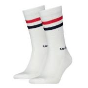 Levis Strumpor 2P Regular Cut Stripe Socks Vit Strl 35/38