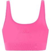 adidas BH BOS Smart Micro 720 Seamless Lounge Bra Rosa polyamid Medium...