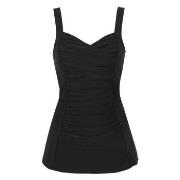 Damella Esther Basic Swimsuit Dress Svart 38 Dam