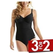 Damella Liza Swimsuit Svart F 42 Dam