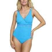 Damella Sandra Chlorine Resistant Swimsuit Turkos polyamid 48 Dam