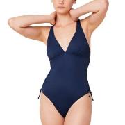 Triumph Summer Mix And Match Padded Swimsuit Navy B 42 Dam