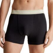 Calvin Klein Kalsonger 6P Cotton Stretch Trunks Svart/brun bomull Medi...