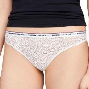 Tommy Hilfiger Trosor 3P Premium Essentials Lace Thong Flerfärgad poly...