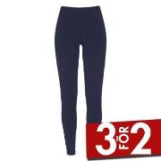 Damella Bamboo Leggings Marin bomull X-Large Dam