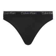 Calvin Klein Trosor Modern Seamless Thong Svart Medium Dam