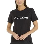Calvin Klein SS Crew Neck Svart bomull Medium Dam