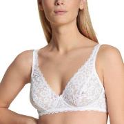 Calida BH Natural Comfort Lace Soft Bra Vit polyamid A 70 Dam