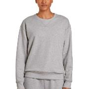 Calida Calida Circular Lounge Sweatshirt Gråmelerad bomull X-Small Dam