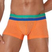 Code 22 Kalsonger Bright Mesh Trunk Orange Medium Herr