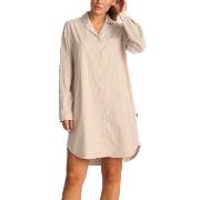 JBS of Denmark Shirt Dress Ljusbrun X-Large Dam