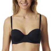 Schiesser BH Bandeau Bra Svart A 80 Dam