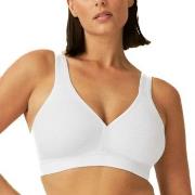 NATURANA BH Athleisure Soft Bra Vit bomull B 90 Dam