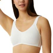 NATURANA BH Classics Cotton Soft Bra Vit bomull B 90 Dam