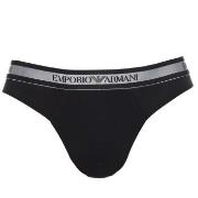 Armani Stretch Cotton Brief Kalsonger Svart bomull Medium Herr