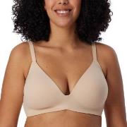 Schiesser BH Invisible Soft Bra With Underwired Bra Beige B 75 Dam