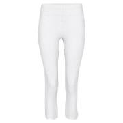 Decoy Capri Leggings Vit ekologisk bomull Small Dam