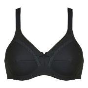 NATURANA BH Cotton Soft Bra Svart bomull A 100 Dam