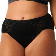 Sloggi Trosor 2P Chic Midi Briefs Svart bomull 48 Dam