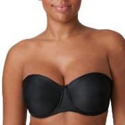 PrimaDonna BH Satin Non Padded Strapless Bra Svart F 75 Dam