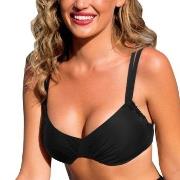 Wiki Basic Adjustable Bikini Top Svart B 80 Dam