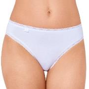 Sloggi Trosor 3P 24 7 Cotton Lace Tai Briefs Vit bomull 46 Dam