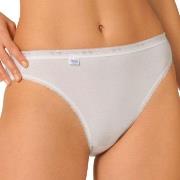 Sloggi Trosor 2P Basic Plus Tai Briefs Vit bomull 40 Dam