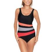 Wiki Swimsuit Bianca Classic Svart/Rosa 44 Dam