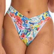 Hanky Panky Trosor 2P Beverly Original Rise Thong Blå/Röd nylon One Si...