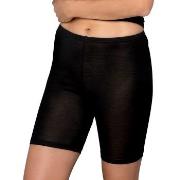 Lady Avenue Silk Jersey Short Tights Svart silke XX-Large Dam