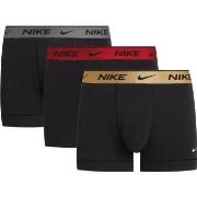 Nike Kalsonger 9P Everyday Essentials Cotton Stretch Trunk D1 Svart/Gu...