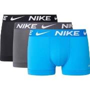 Nike Kalsonger 6P Everyday Essentials Micro Trunks D1 Grå/Blå polyeste...