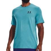 Under Armour 3P Sportstyle LC Short Sleeve Blå Large Herr