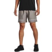 Under Armour 2P Woven Graphic WM Short Grå polyester X-Large Herr