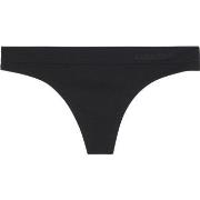 Calvin Klein Trosor 3P Fusion Flex Thong Svart polyamid X-Large Dam