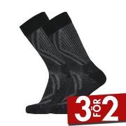 Dovre Strumpor 2P Organic Wool Terry Socks Svart Strl 44/47