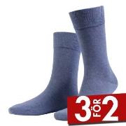 Amanda Christensen Strumpor Noble Ankle Socks Denimblå Strl 39/40