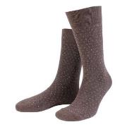 Amanda Christensen Strumpor True Ankle Dot Sock Brun Strl 47/50 Herr